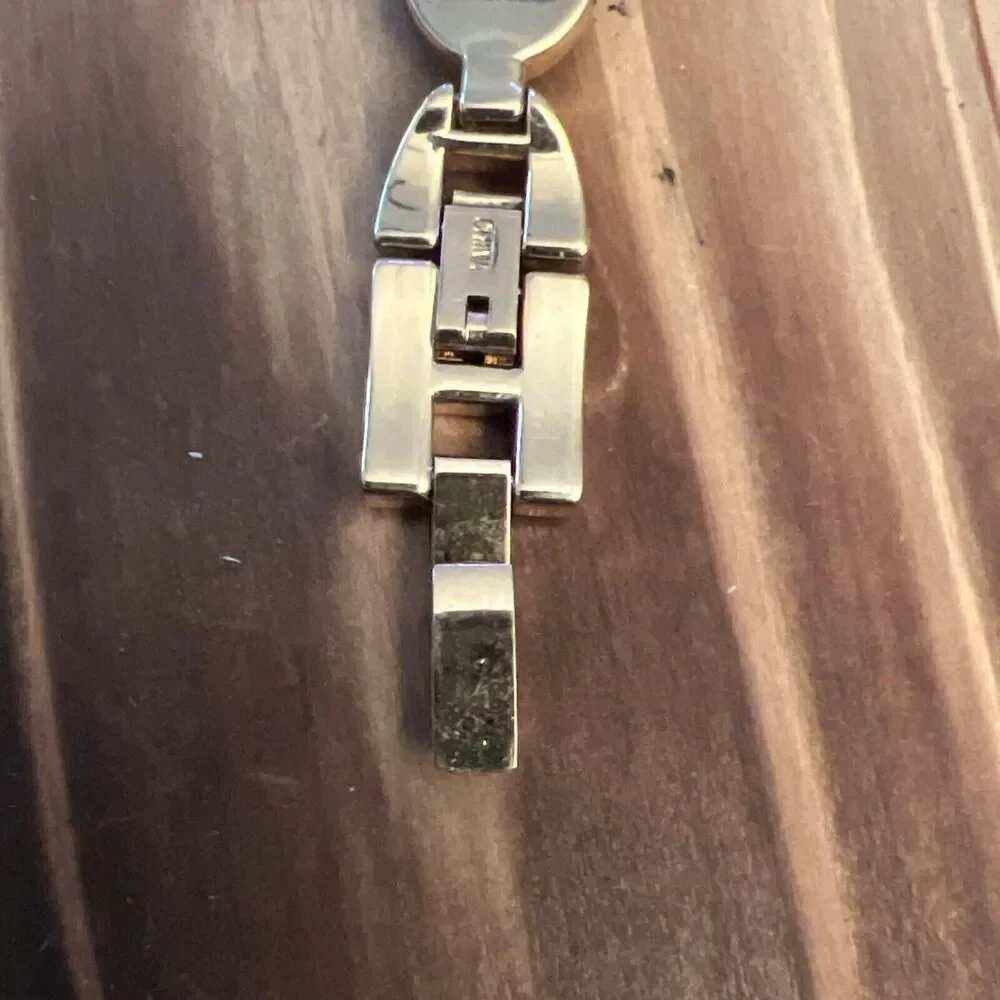 Unbranded Gold Tone Ladies Watch With Gems
